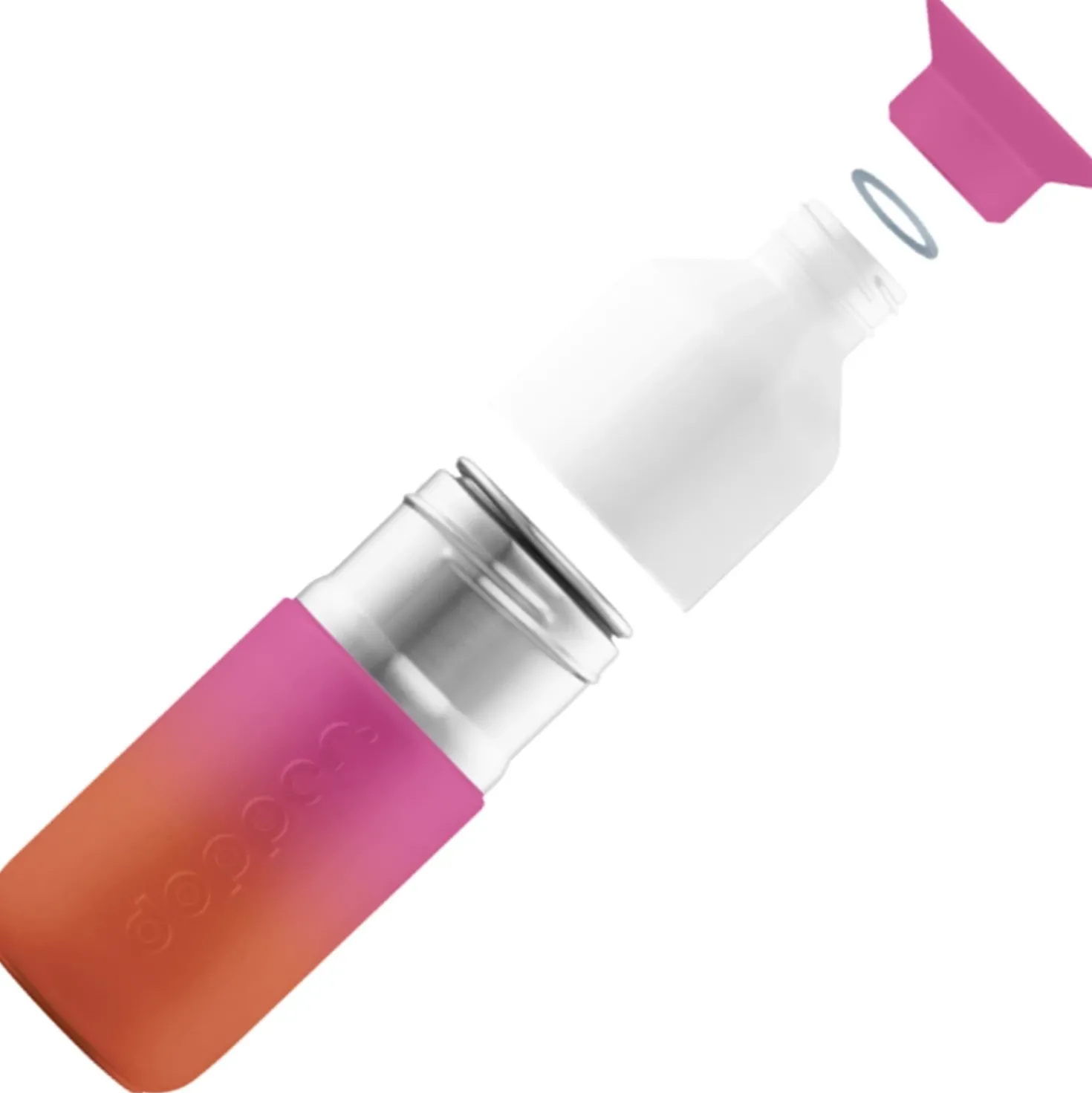 Dopper Steel Waterfles Sunset Pink BPA vrij (350 ml)