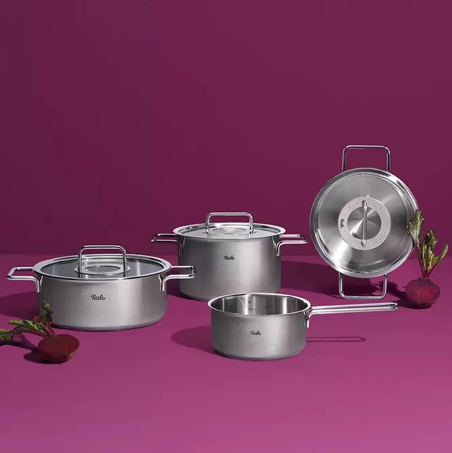 Fissler Original Pure Collectie Pannenset 6-delig