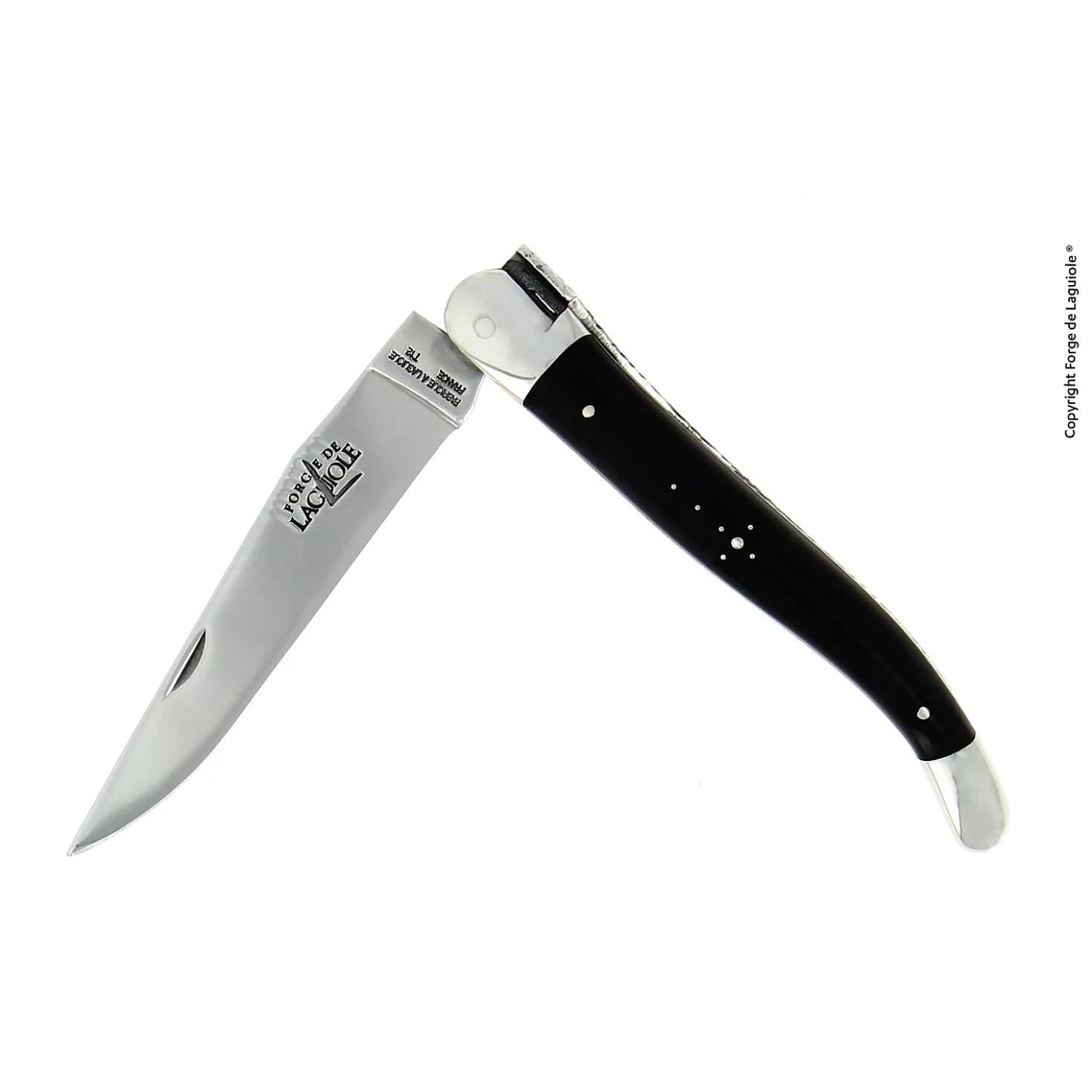 Forge de Laguiole Zakmes Zwart Hoorn 12 cm