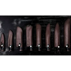 Forged Lederen Hoes voor Santoku 14 cm