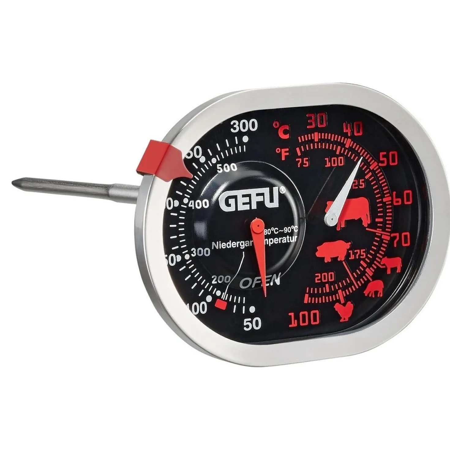 Gefu Braad en Oventhermometer Messimo