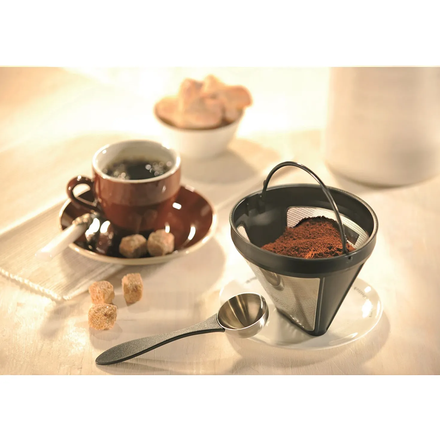 Gefu Permanent Koffiefilter RVS Arabica (Maat 4)