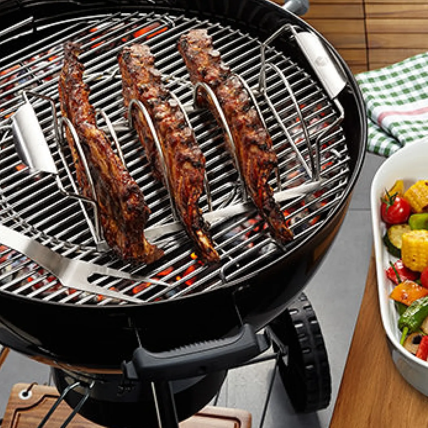 Gefu Spareribs Houder BBQ