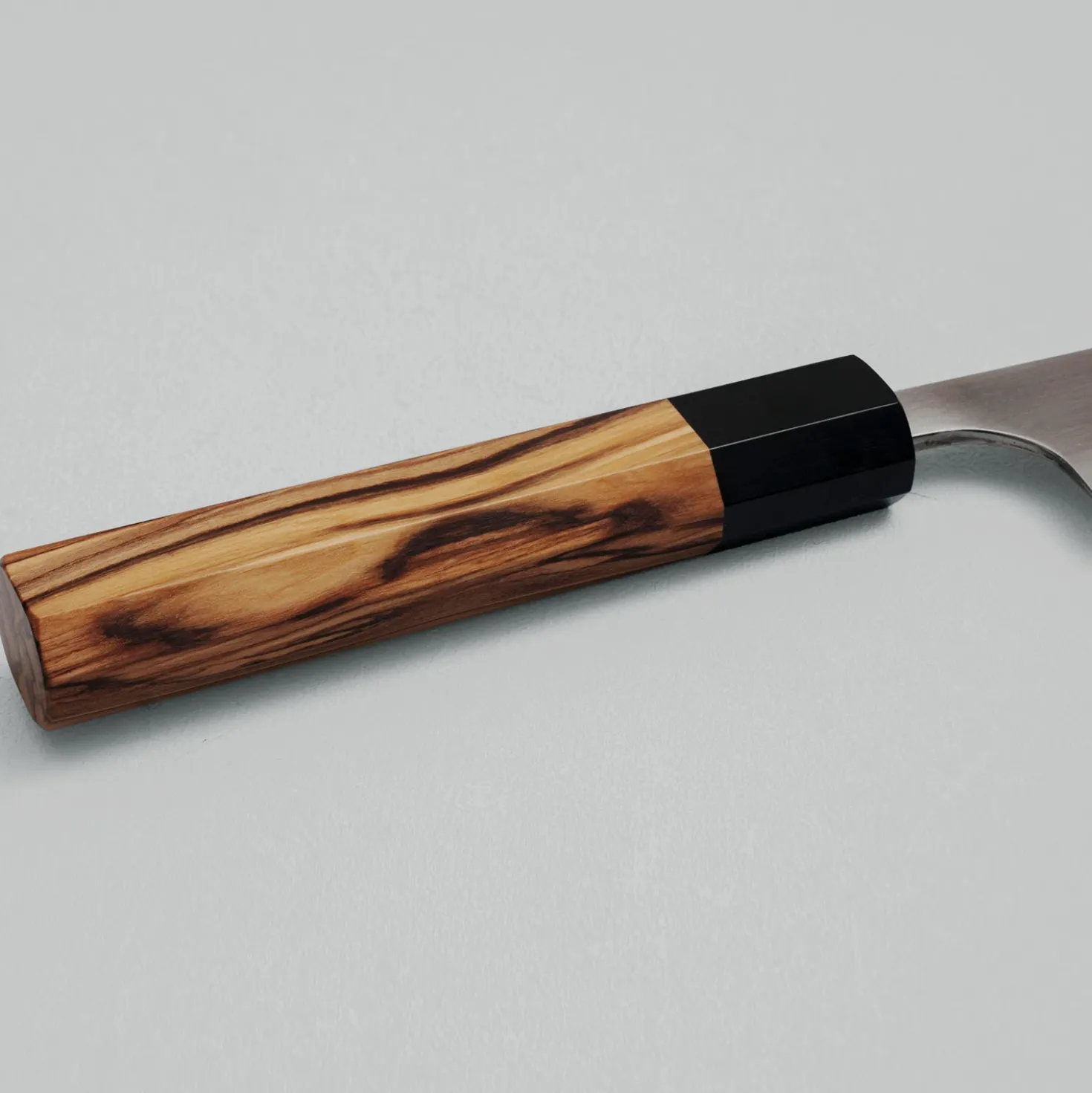 Gihei Kazahana HAP-40 Forged Olive Petty 15 cm