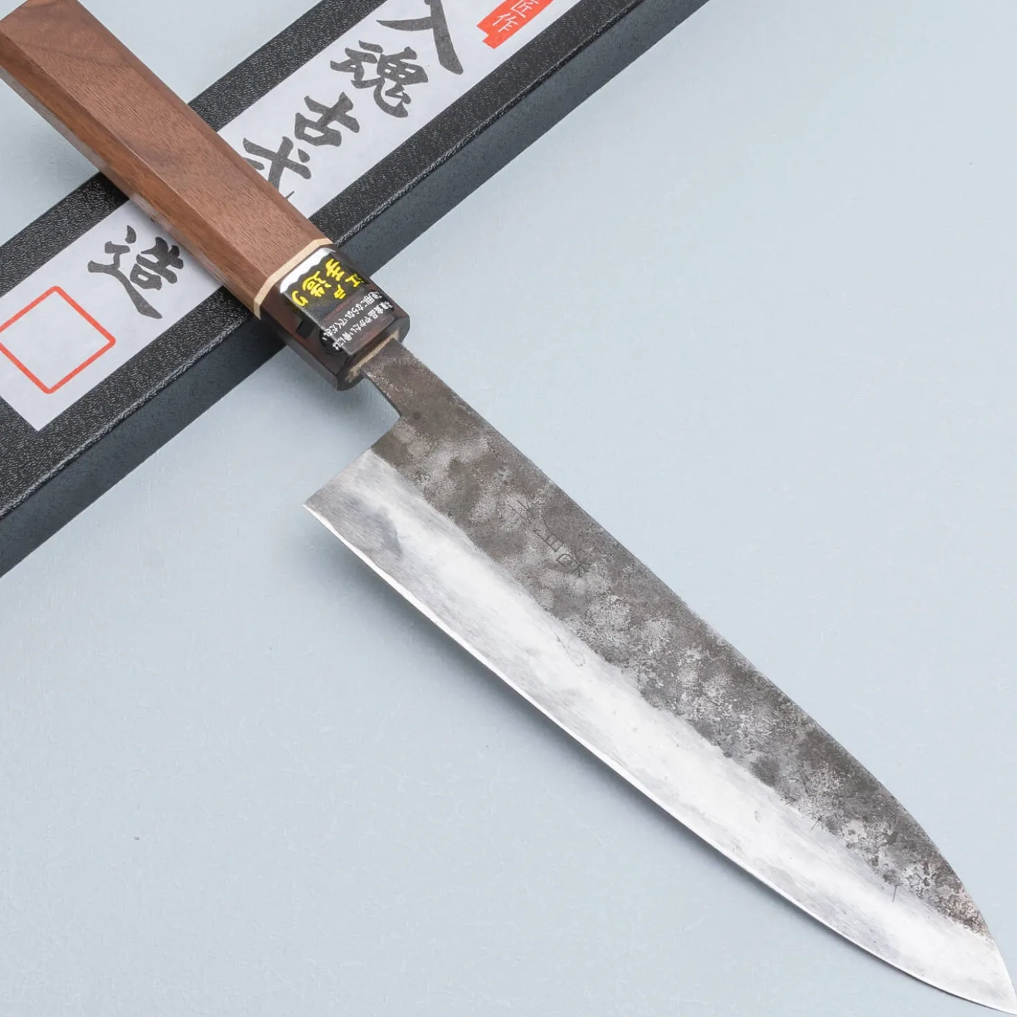 Goko Hamono Shiro Nashiji Gyuto 21 cm