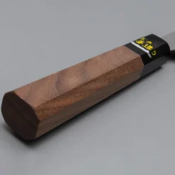 Goko Hamono Shiro Nashiji Walnut Nakiri