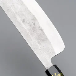 Goko Hamono Shiro Nashiji Walnut Nakiri