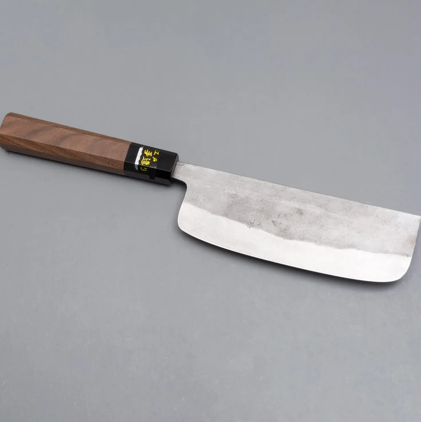 Goko Hamono Shiro Nashiji Walnut Nakiri