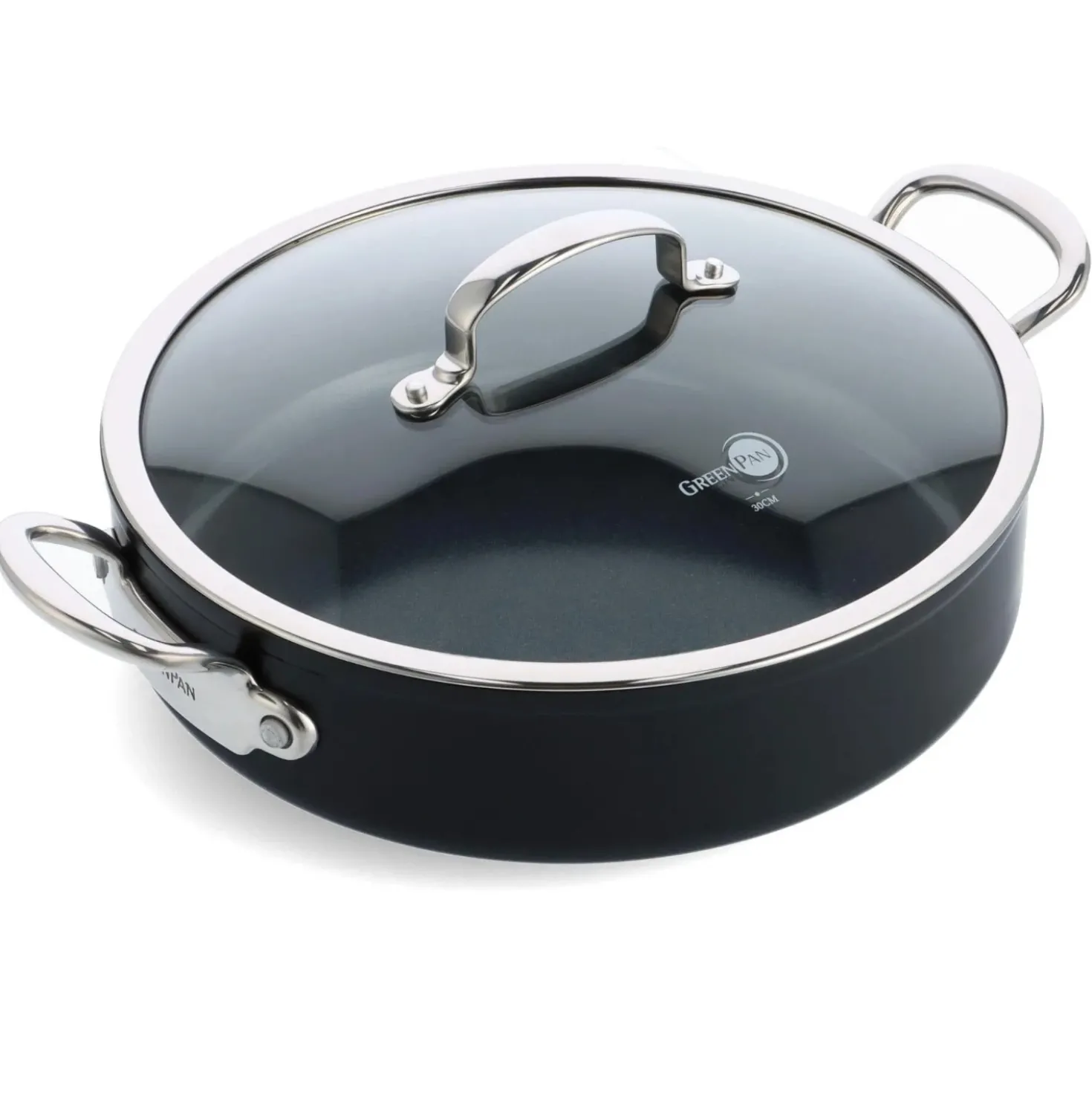 GreenPan Barcelona Pro Hapjespan Met Deksel 30 cm
