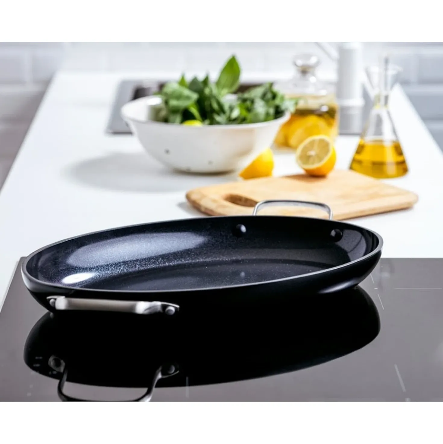 GreenPan Copenhagen Vispan Ovaal 40 cm