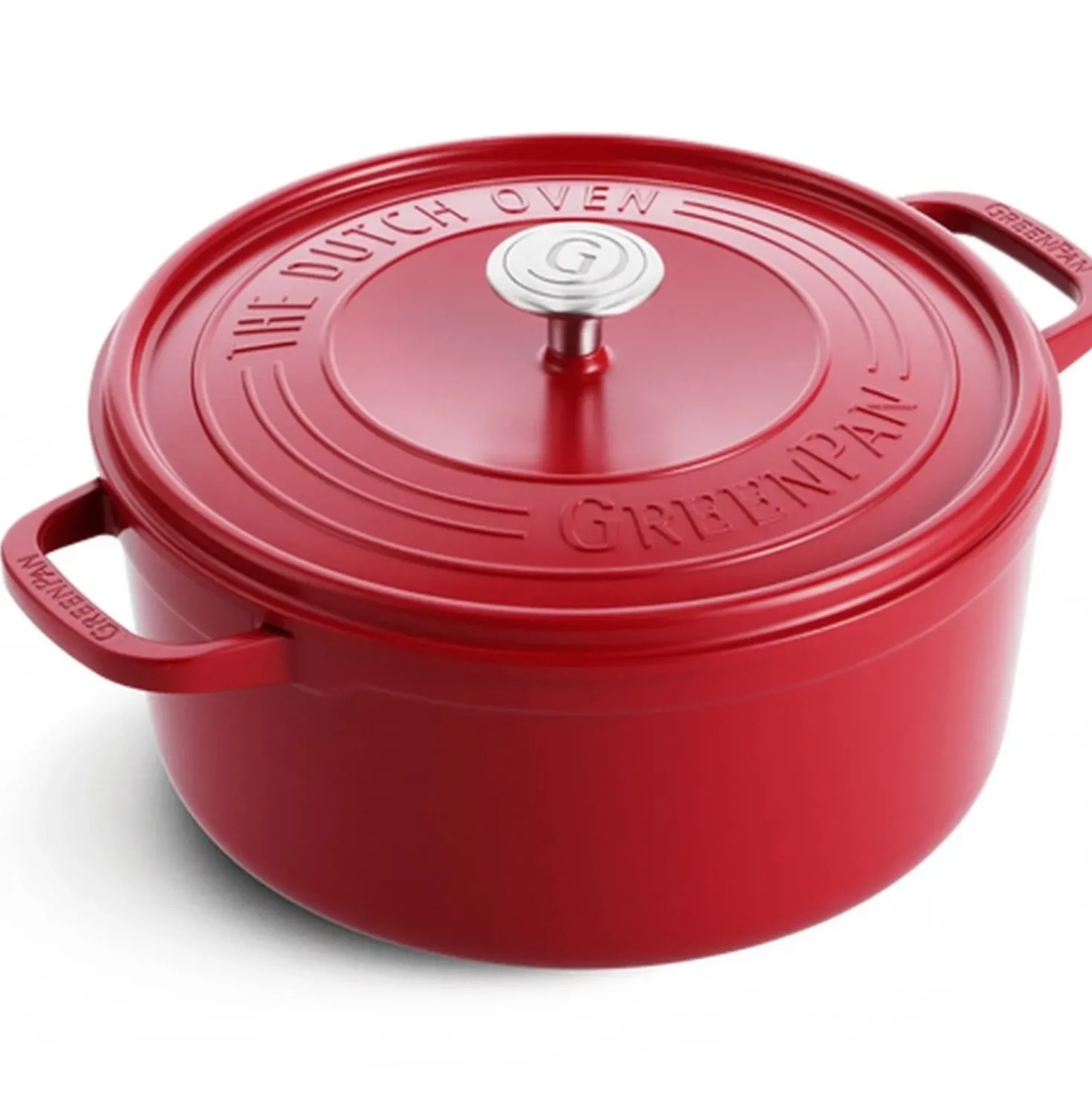 GreenPan Featherweights Braadpan Rood 22 cm
