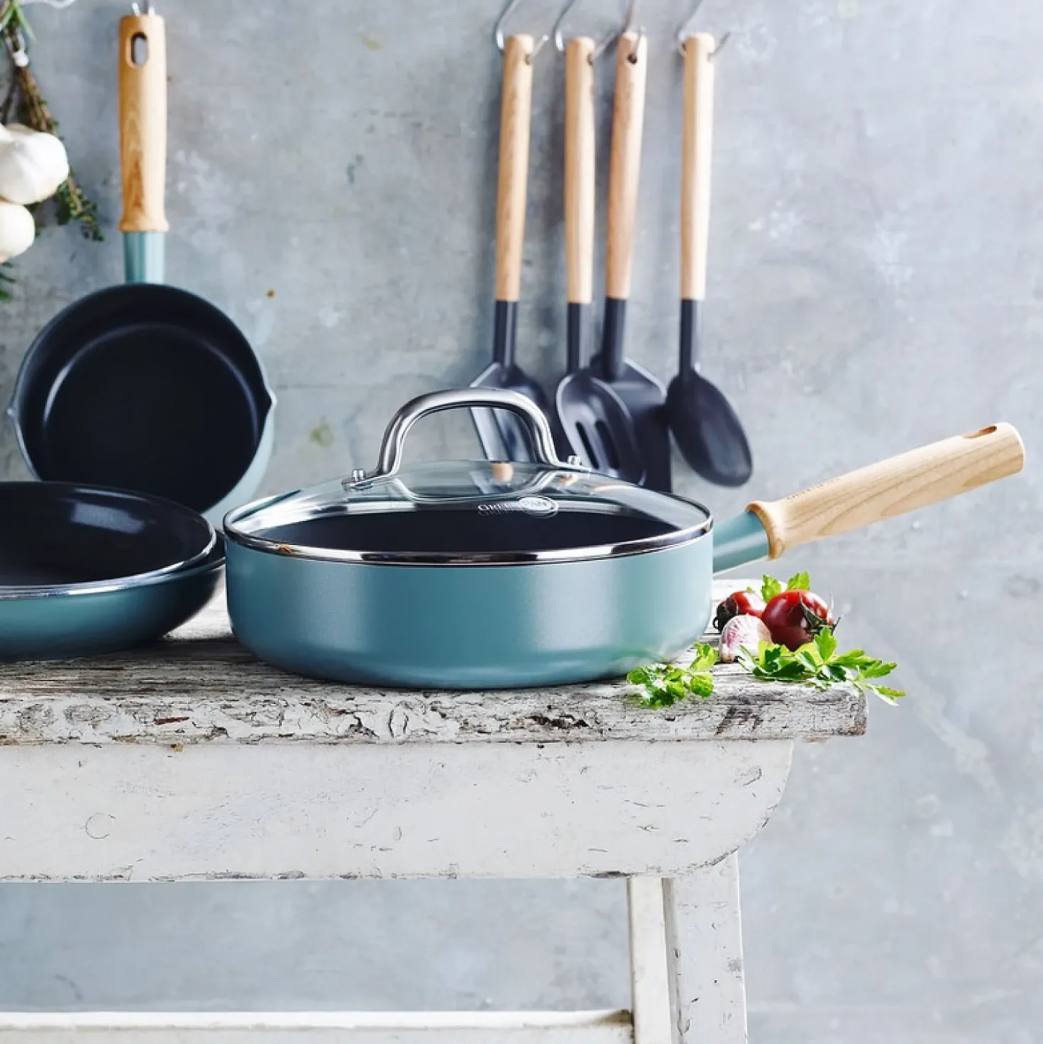 Greenpan Mayflower Hapjespan Met Deksel 24 cm