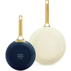 GreenPan Padova Oxford Blue Koekenpanset 20 & 26 cm