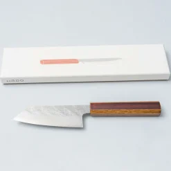 Hado Shiosai SG2 Urushi Oak Kiritsuke Ko-Bunka 13.5 cm