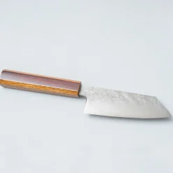 Hado Shiosai SG2 Urushi Oak Kiritsuke Ko-Bunka 13.5 cm