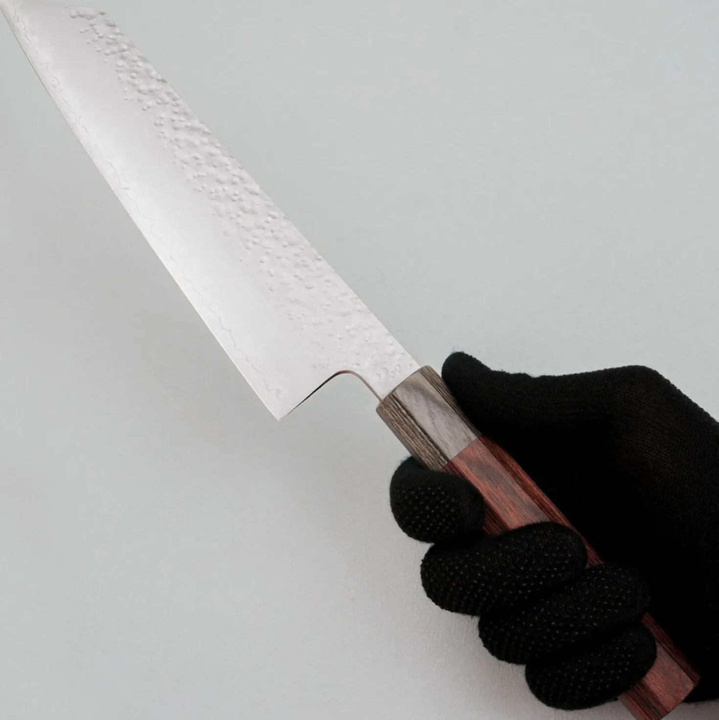Hado Shiosai VG10 Mahogani Pakkawood Kiritsuke Gyuto 21 cm