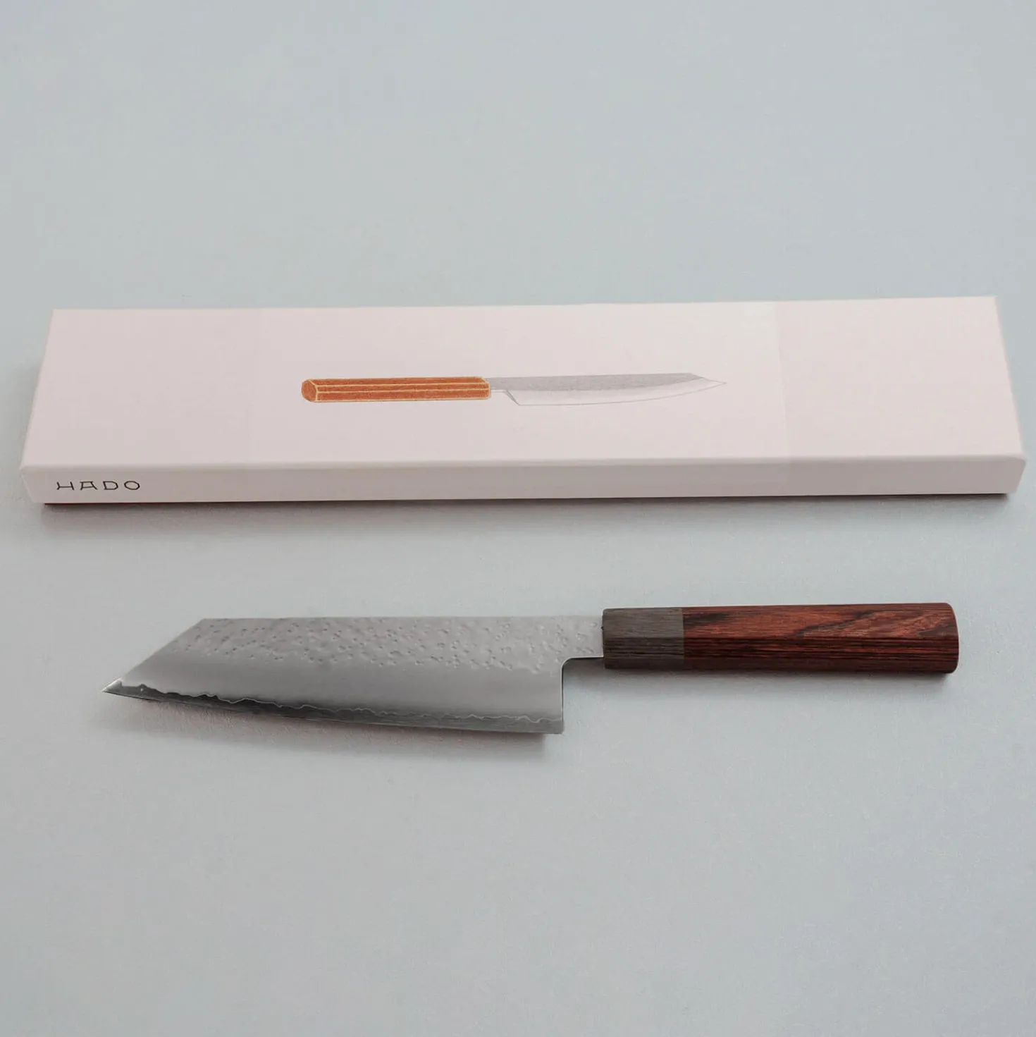 Hado Shiosai VG10 Mahogany Pakkawood Wood Bunka 18 cm