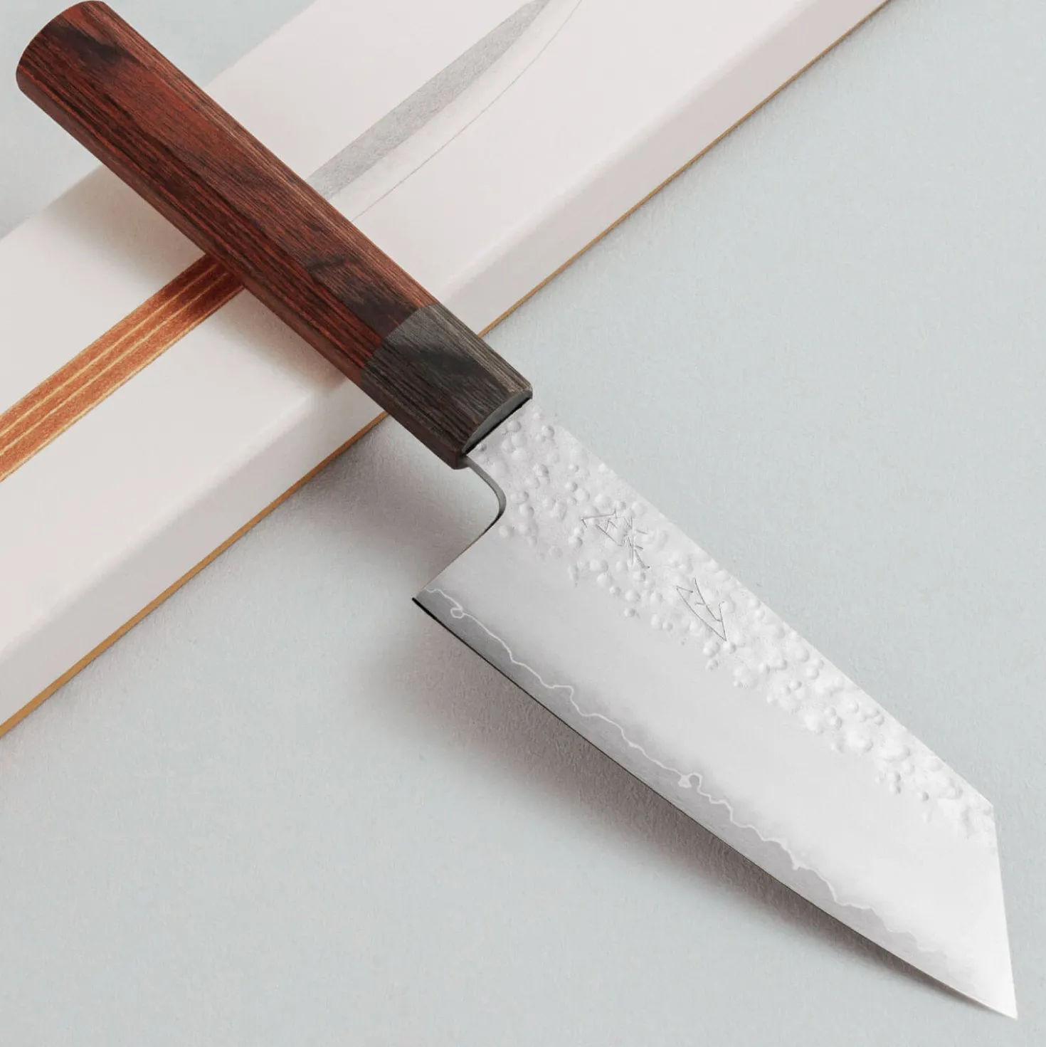 Hado Shiosai VG10 Mahogany Pakkawood Ko-Bunka 13.5 cm