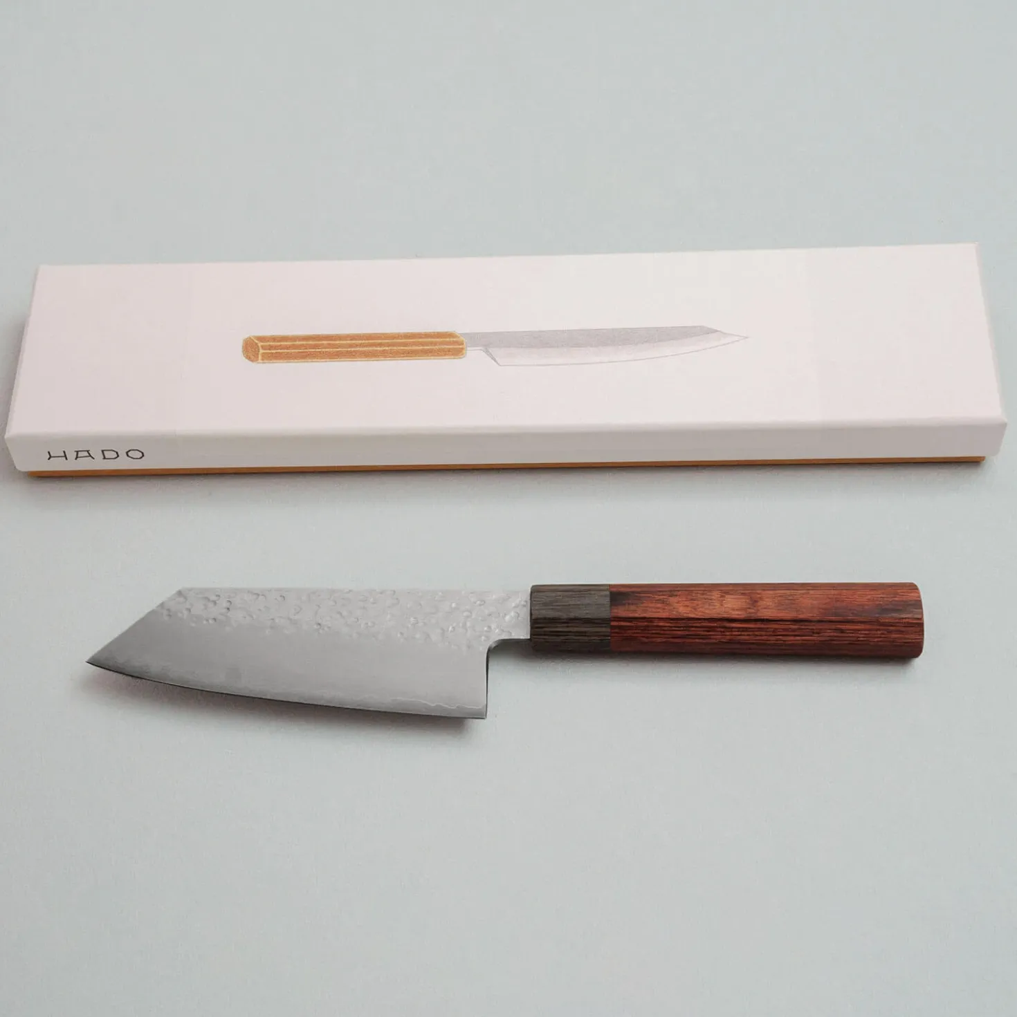 Hado Shiosai VG10 Mahogany Pakkawood Ko-Bunka 13.5 cm