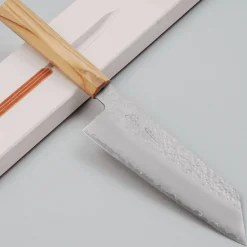Hado Shiosai VG10 Olive Wood Bunka 18 cm