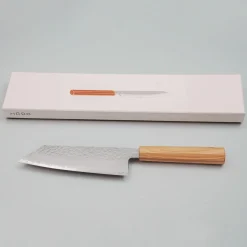 Hado Shiosai VG10 Olive Wood Bunka 18 cm