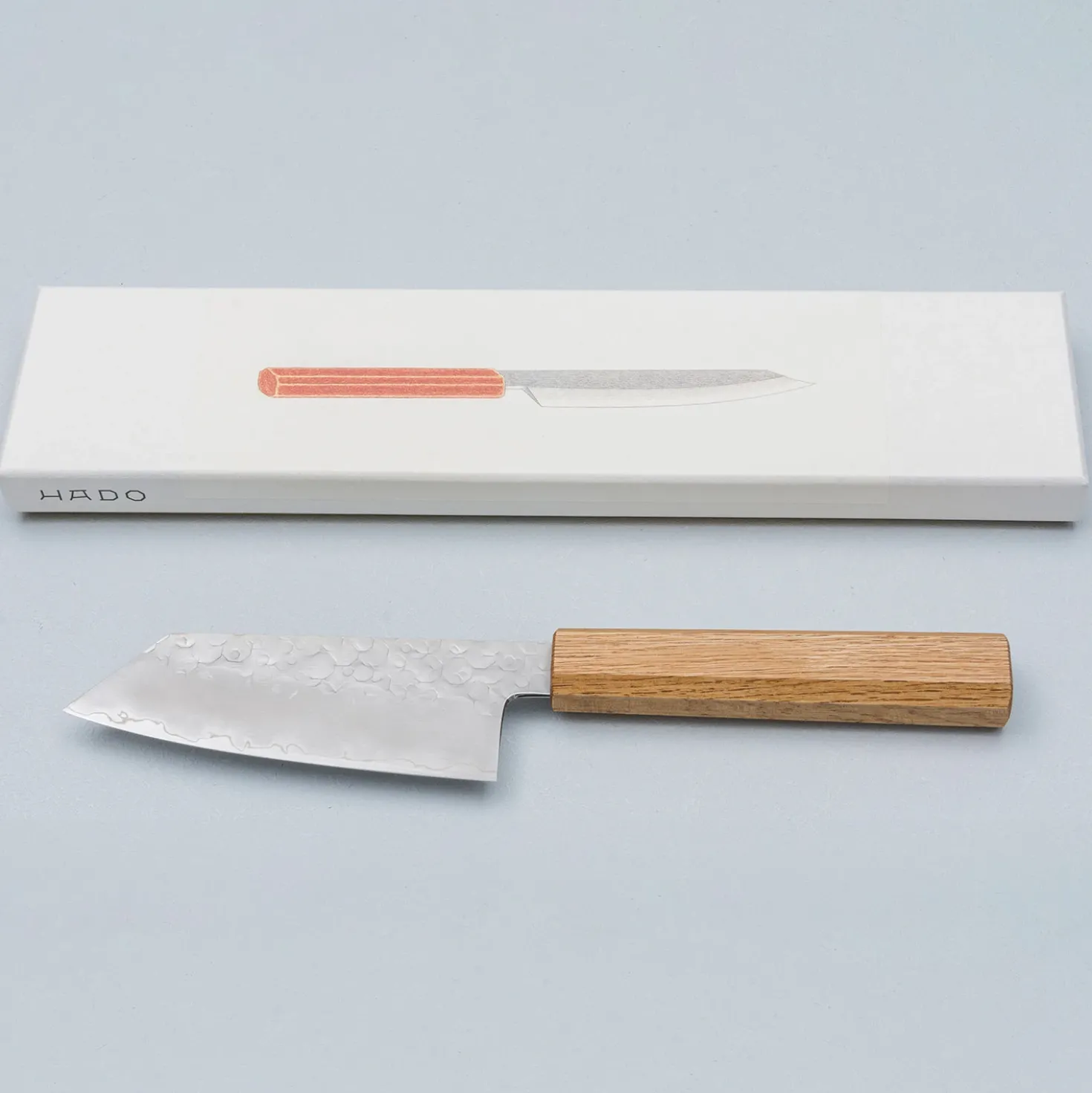 Hado Shiosia SG2 Oak Kiritsuke Ko-Bunka 13.5 cm