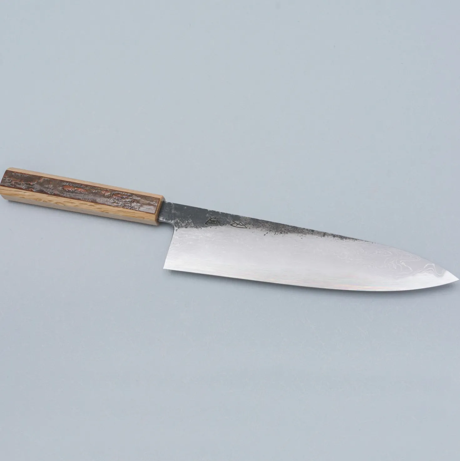 Hado Sumi B1D Cherry Bark Gyuto 24 cm Wide