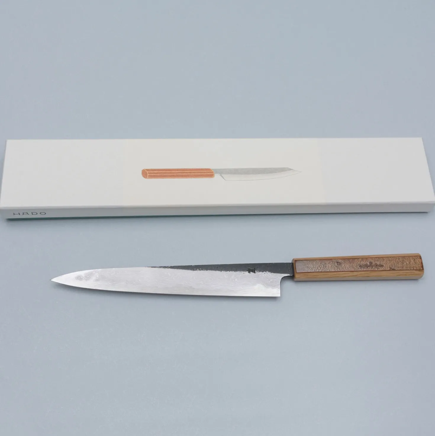 Hado Sumi B1D Cherry Bark Sujihiki 24 cm
