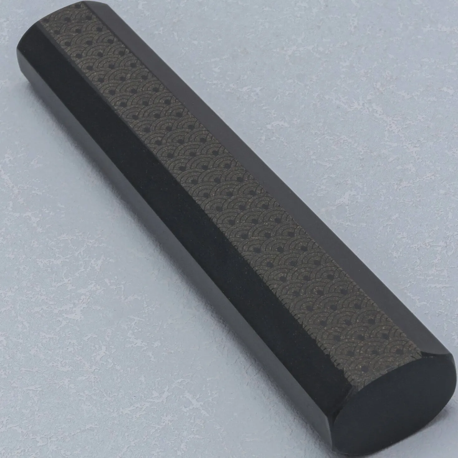 Handvat Parker Asahi Rubber Zwart Waves 135 mm
