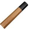 Handvat Teak met Buffelhoorn 133 mm