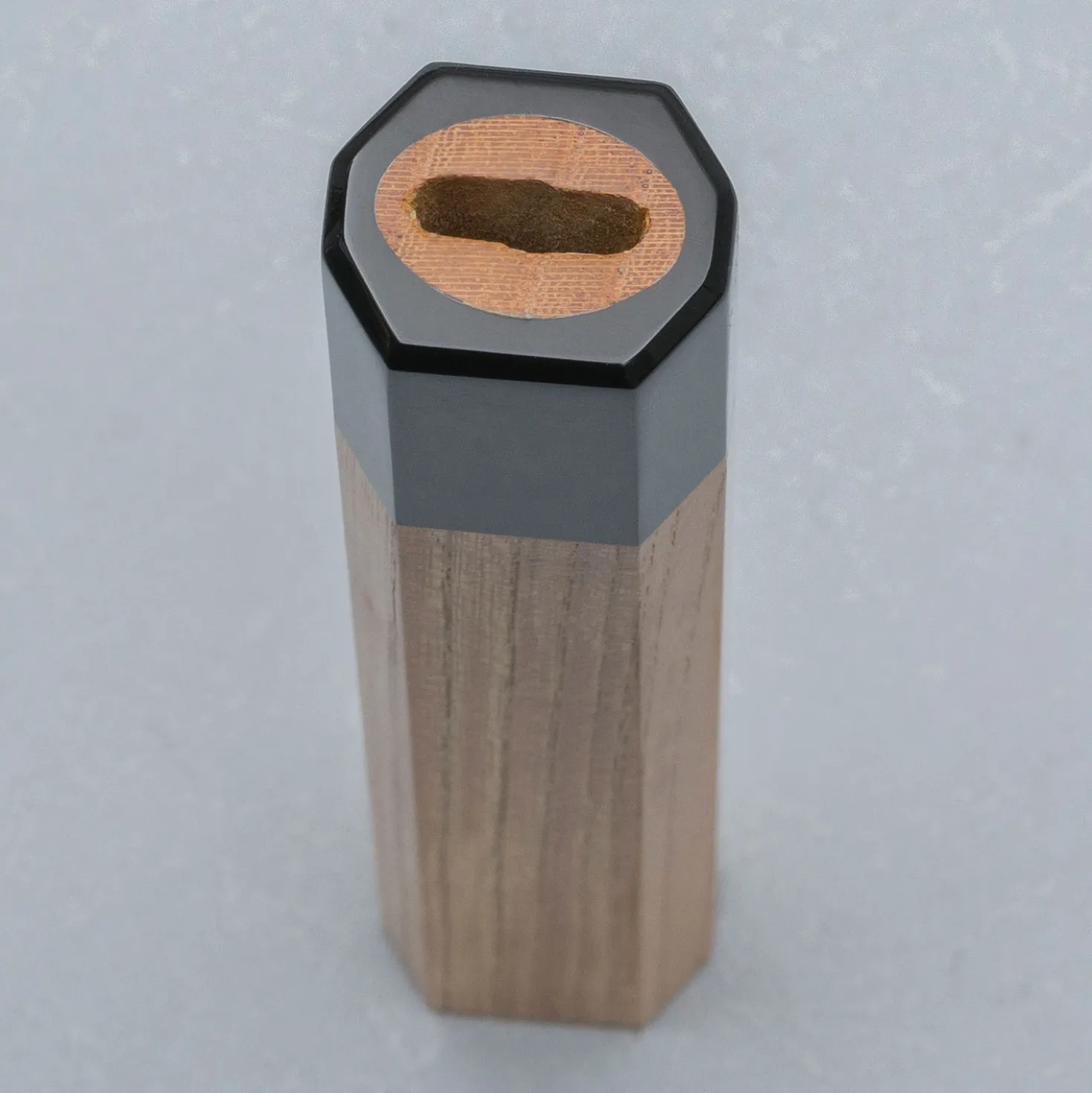 Handvat Zelkova met Buffelhoorn 150 mm