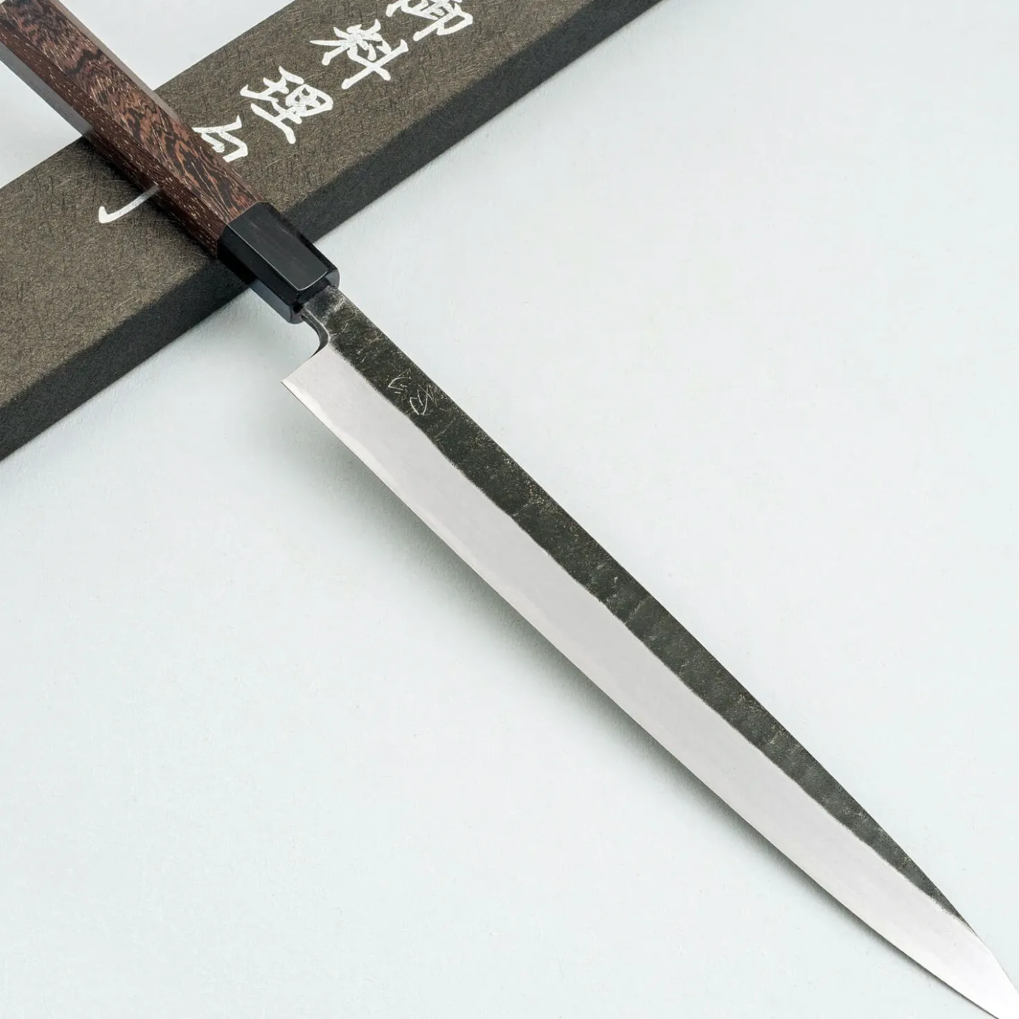 Hatsukokoro Aogami 2 Kurouchi Tsuchime Yanagiba 30 cm