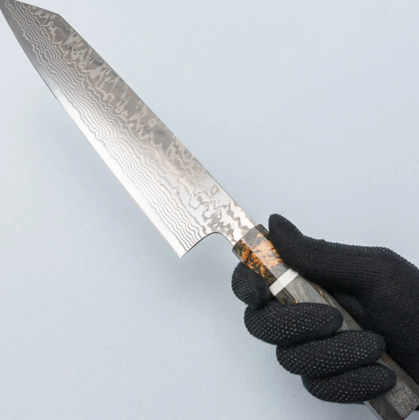 Hatsukokoro FAXR2 Damast Kiritsuke 24 cm