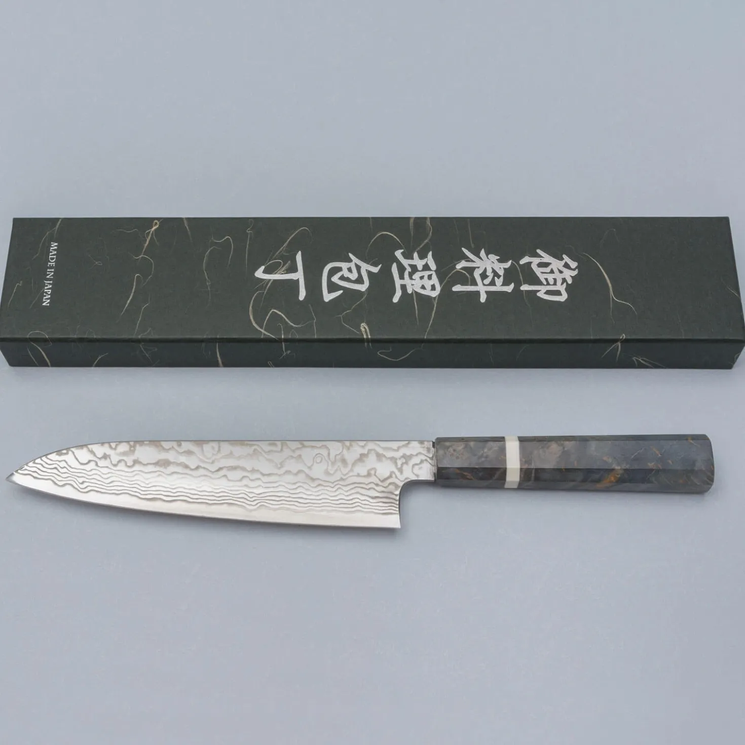 Hatsukokoro FAXR2 Damast Santoku 17 cm