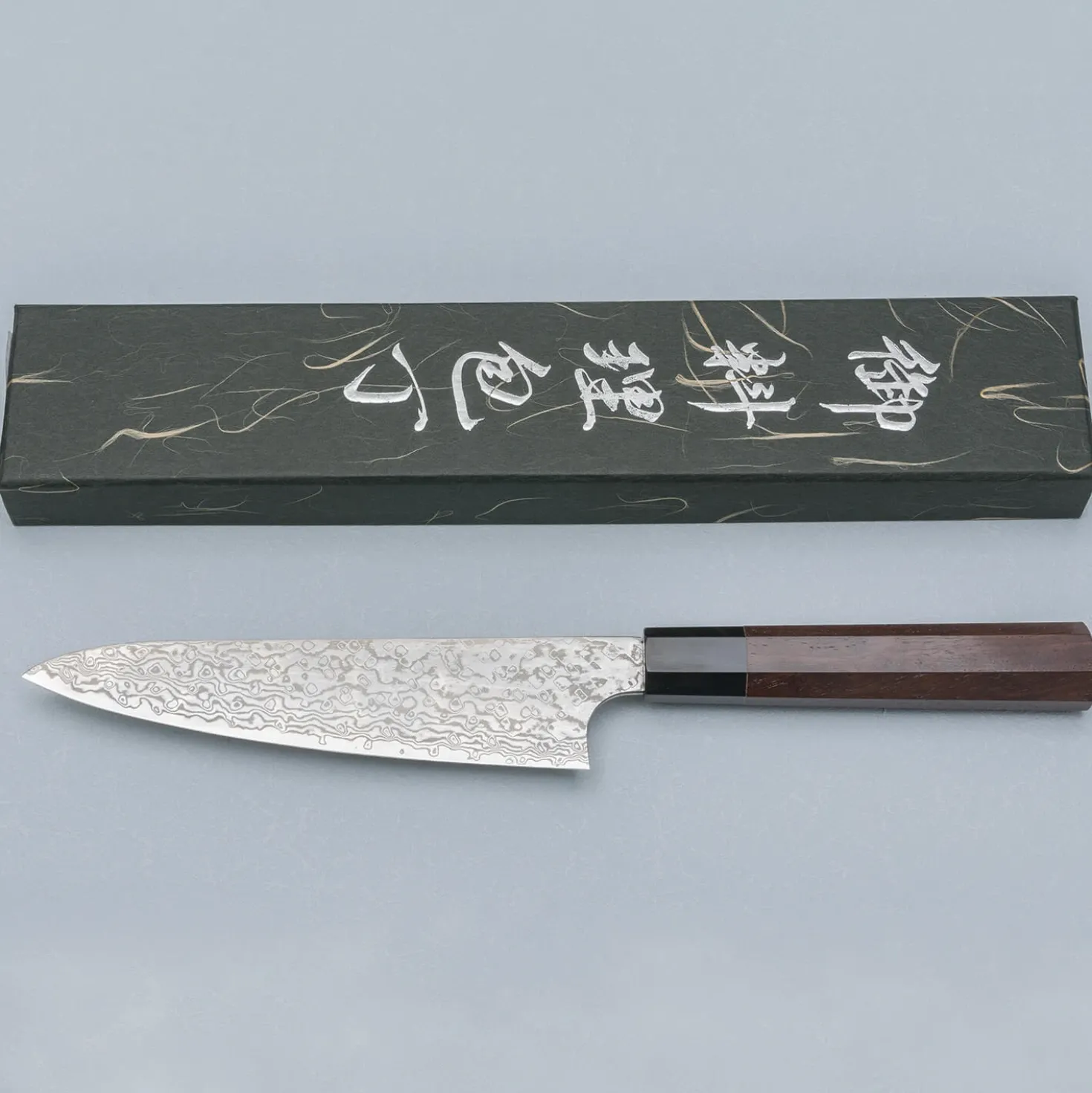 Hatsukokoro Ginga 34 Nickel Damast Petty 15 cm