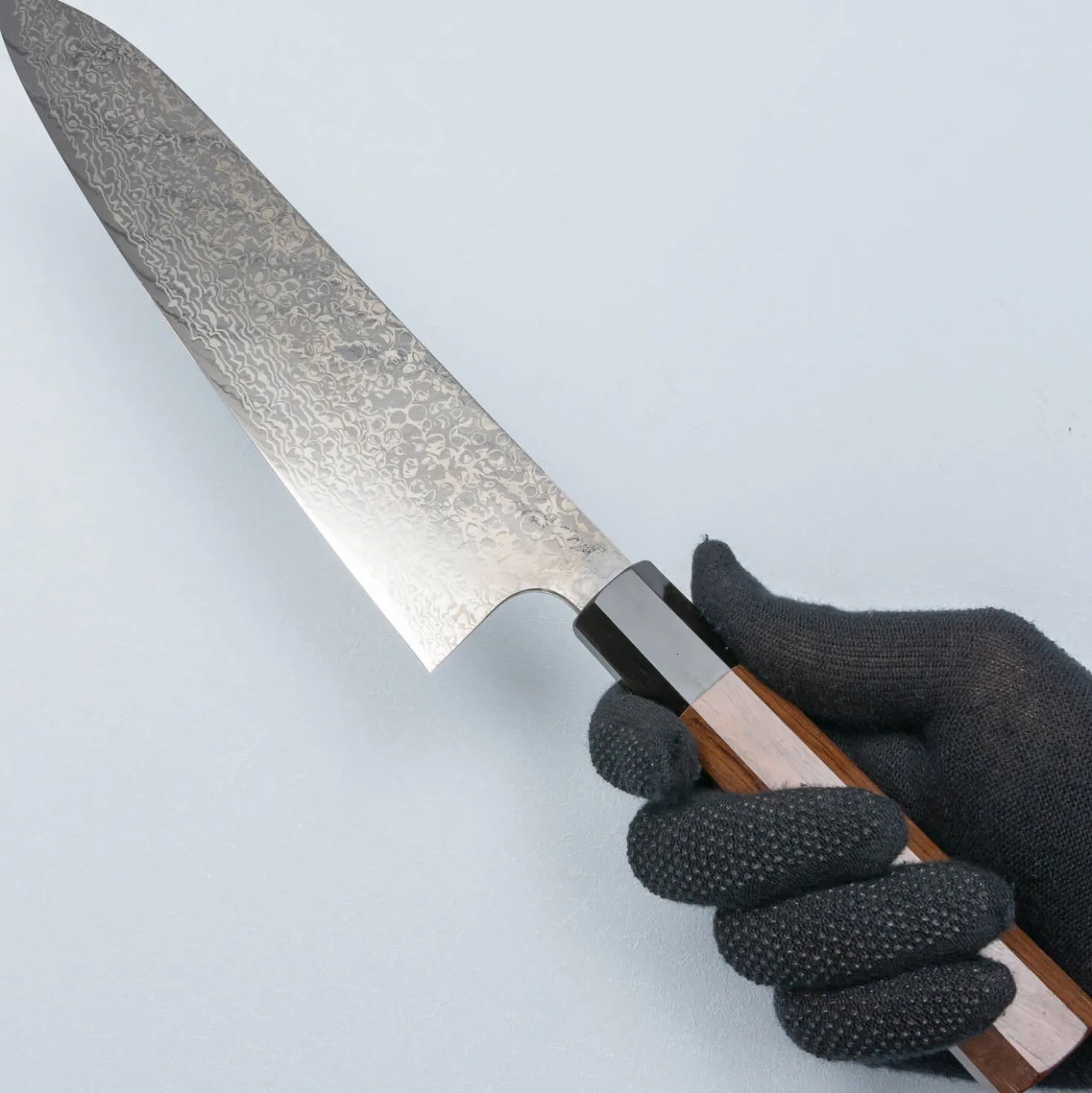 Hatsukokoro Ginga 34 Nickel Damast Gyuto 24 cm