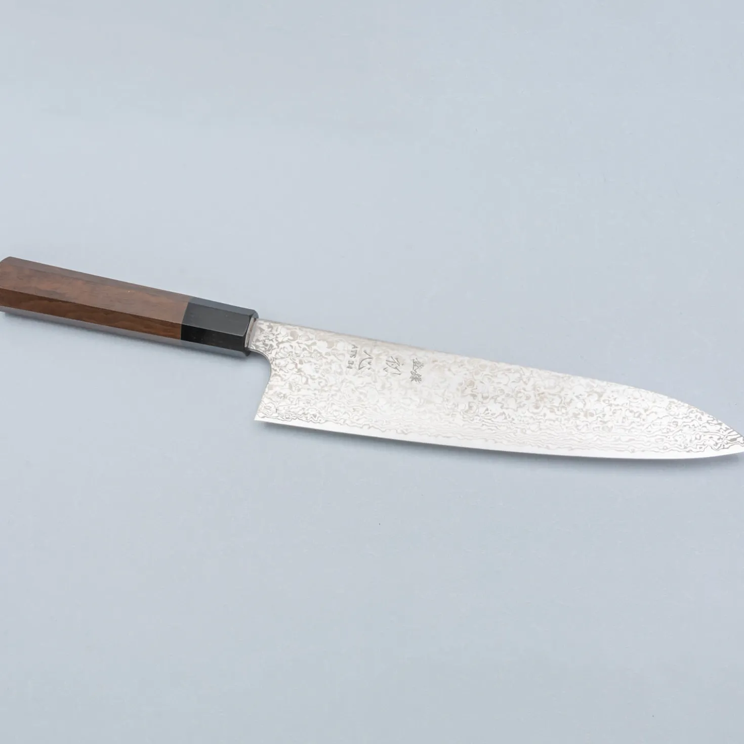 Hatsukokoro Ginga 34 Nickel Damast Gyuto 24 cm