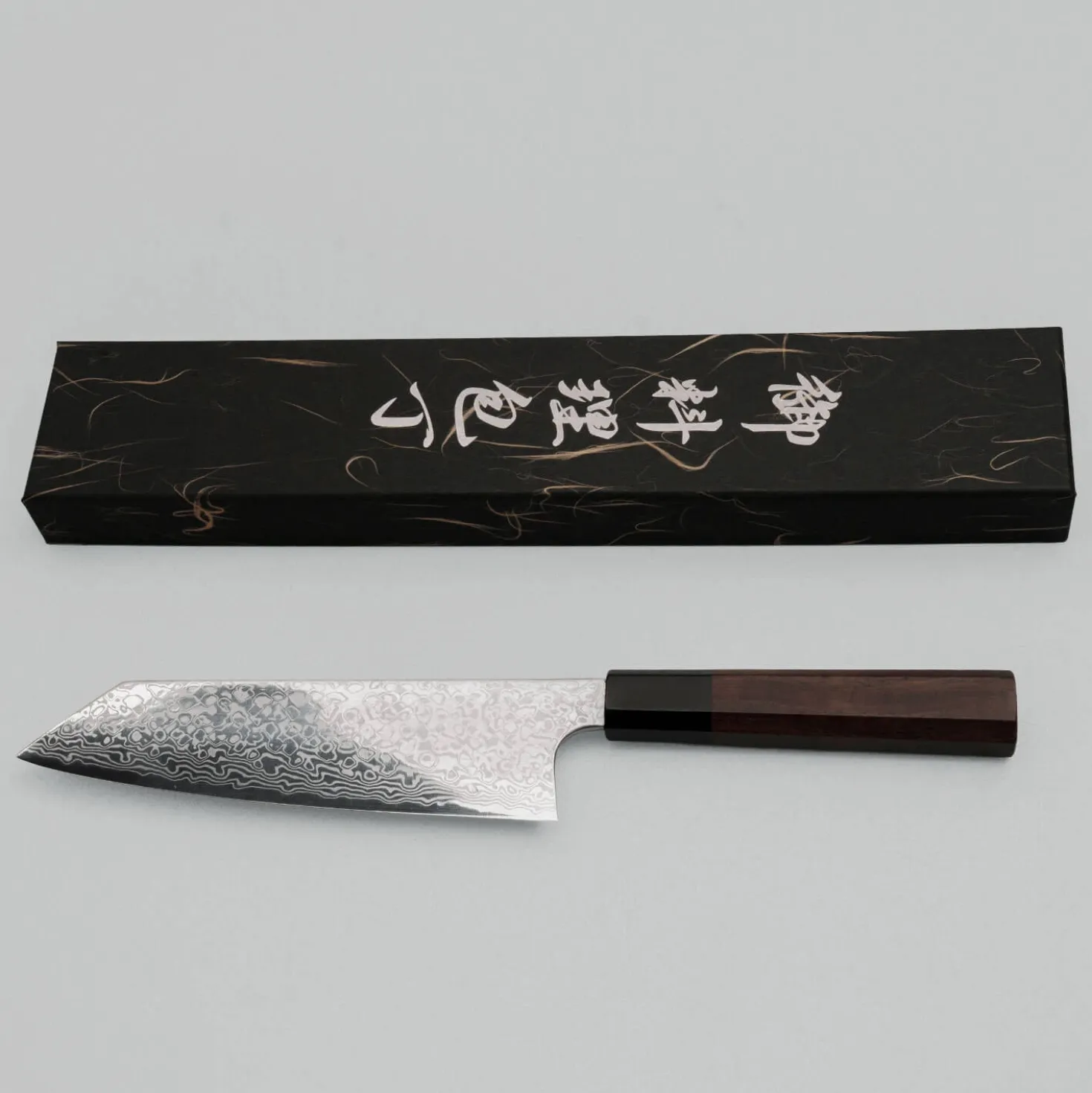 Hatsukokoro Ginga 34 Nickel Damast Bunka 17 cm