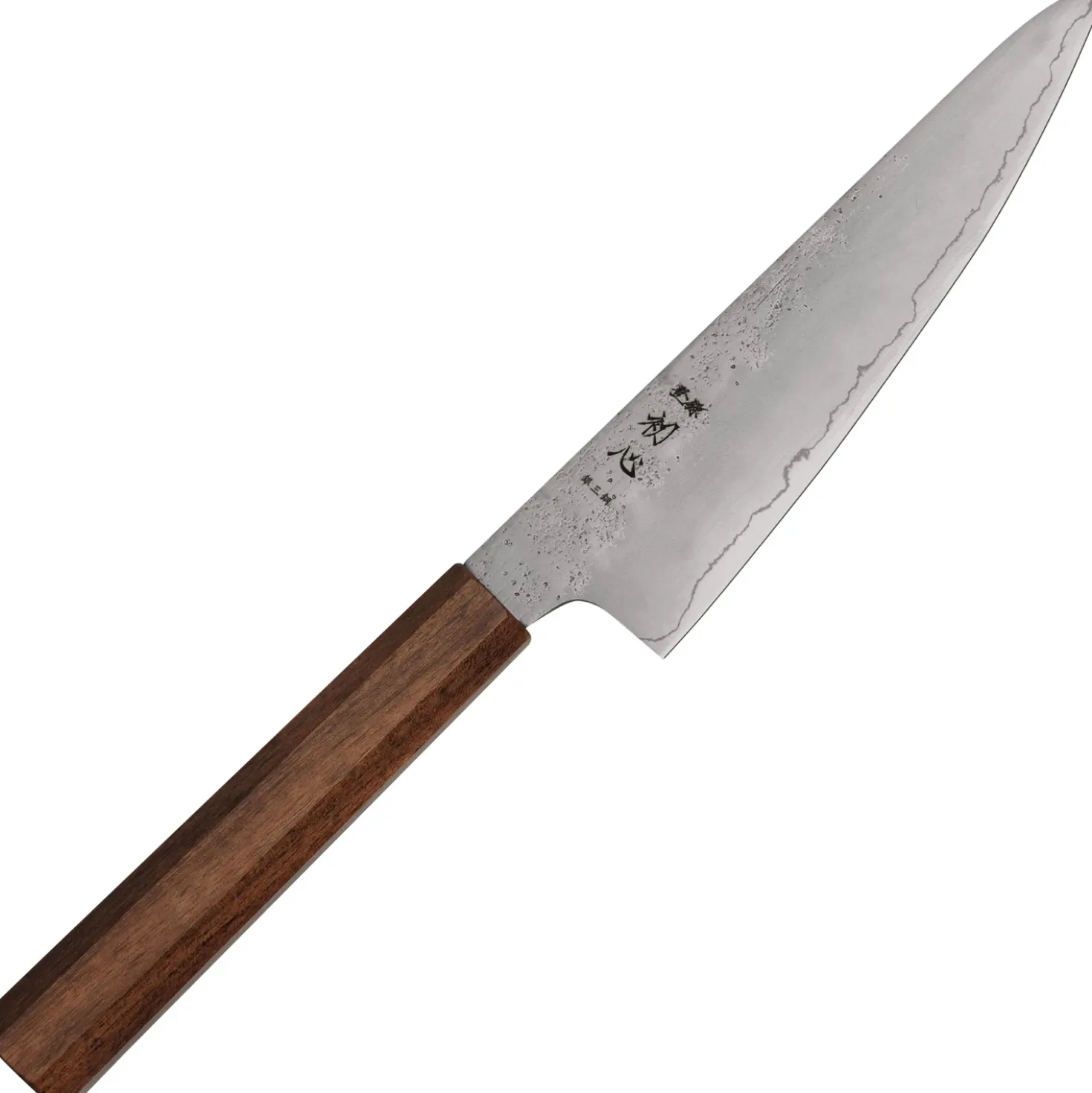 Hatsukokoro Ginrei Ginsan Bubinga Ko-Santoku 15 cm