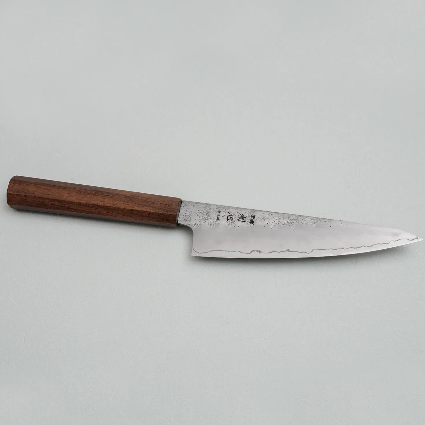 Hatsukokoro Ginrei Ginsan Bubinga Ko-Santoku 15 cm