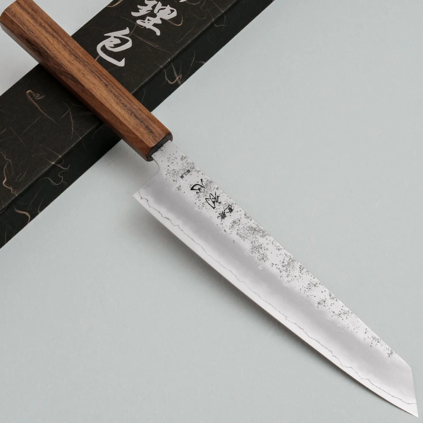 Hatsukokoro Ginrei Ginsan Bubinga Kiritsuke 20.5 cm