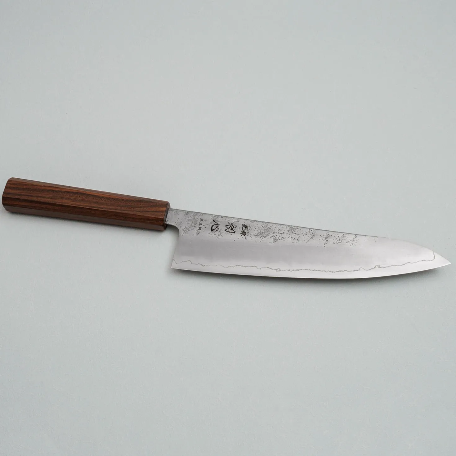 Hatsukokoro Ginrei Ginsan Bubinga Gyuto 21 cm