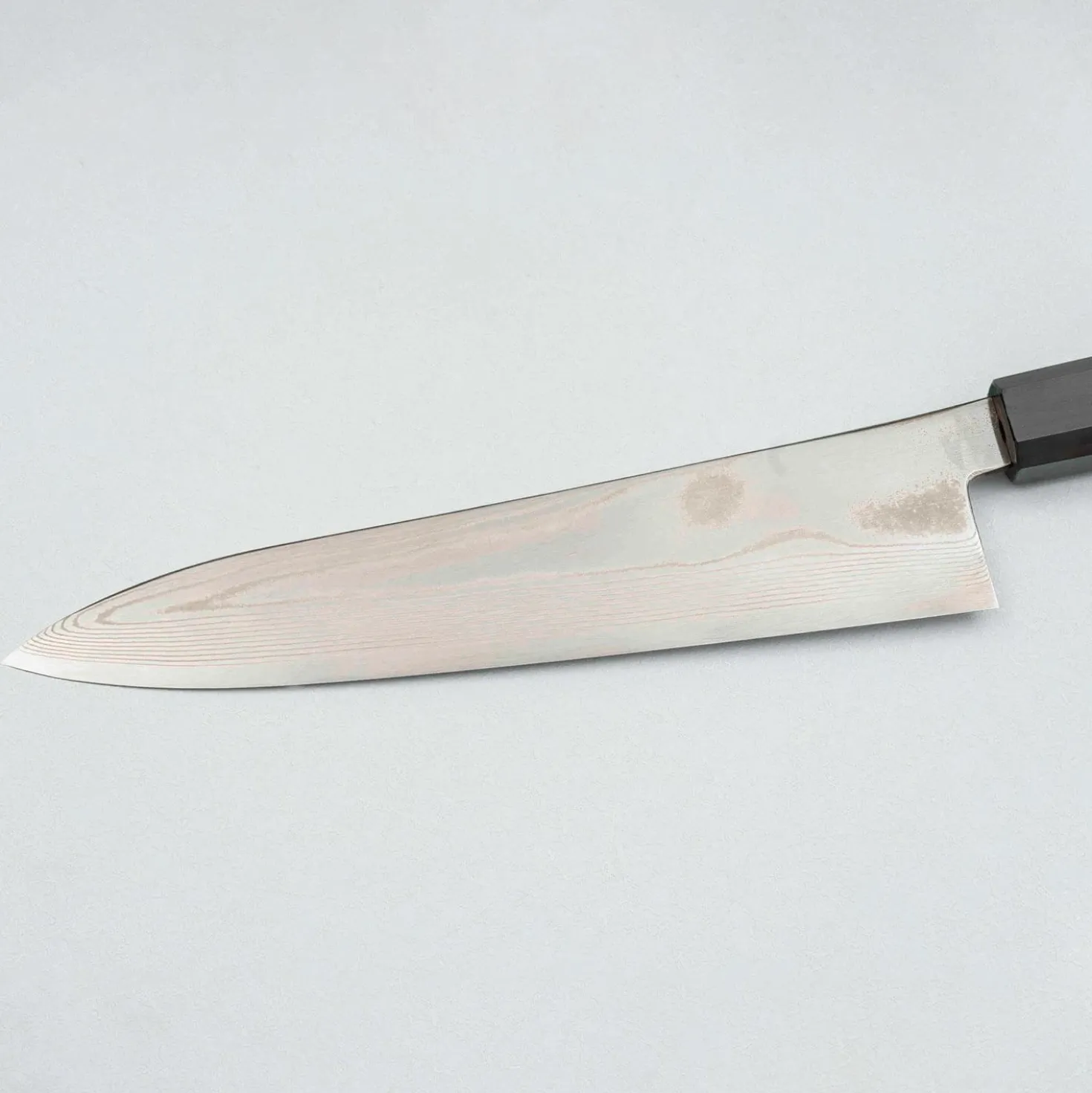 Hatsukokoro Ginsou Ginsan Nickel Damast Gyuto 21 cm