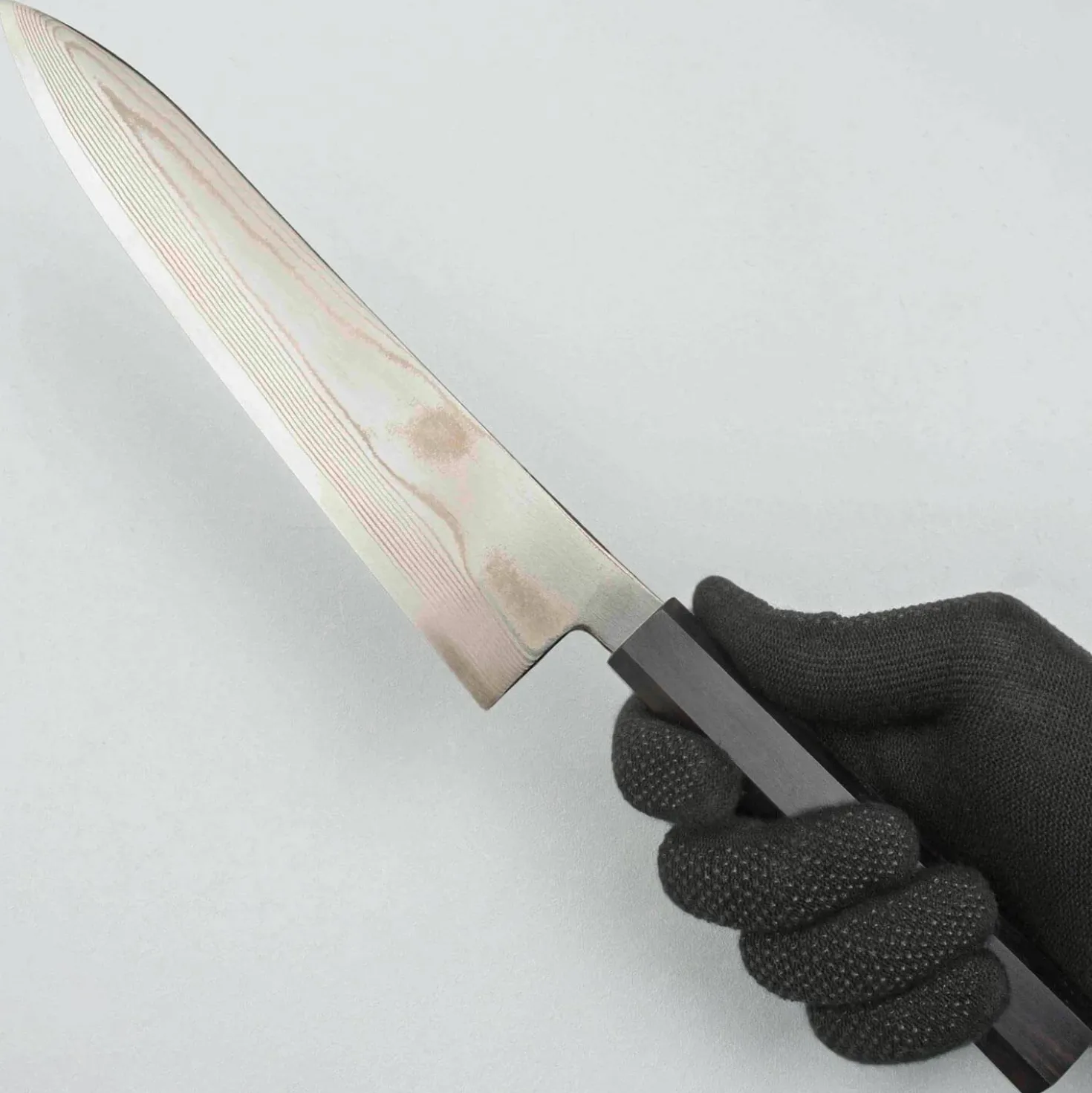 Hatsukokoro Ginsou Ginsan Nickel Damast Gyuto 21 cm