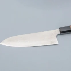 Hatsukokoro Ginyo Ginsan Damast Santoku 18 cm