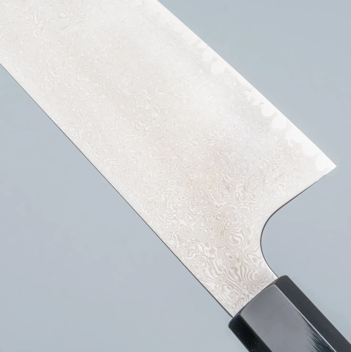 Hatsukokoro Ginyo Ginsan Damast Santoku 18 cm