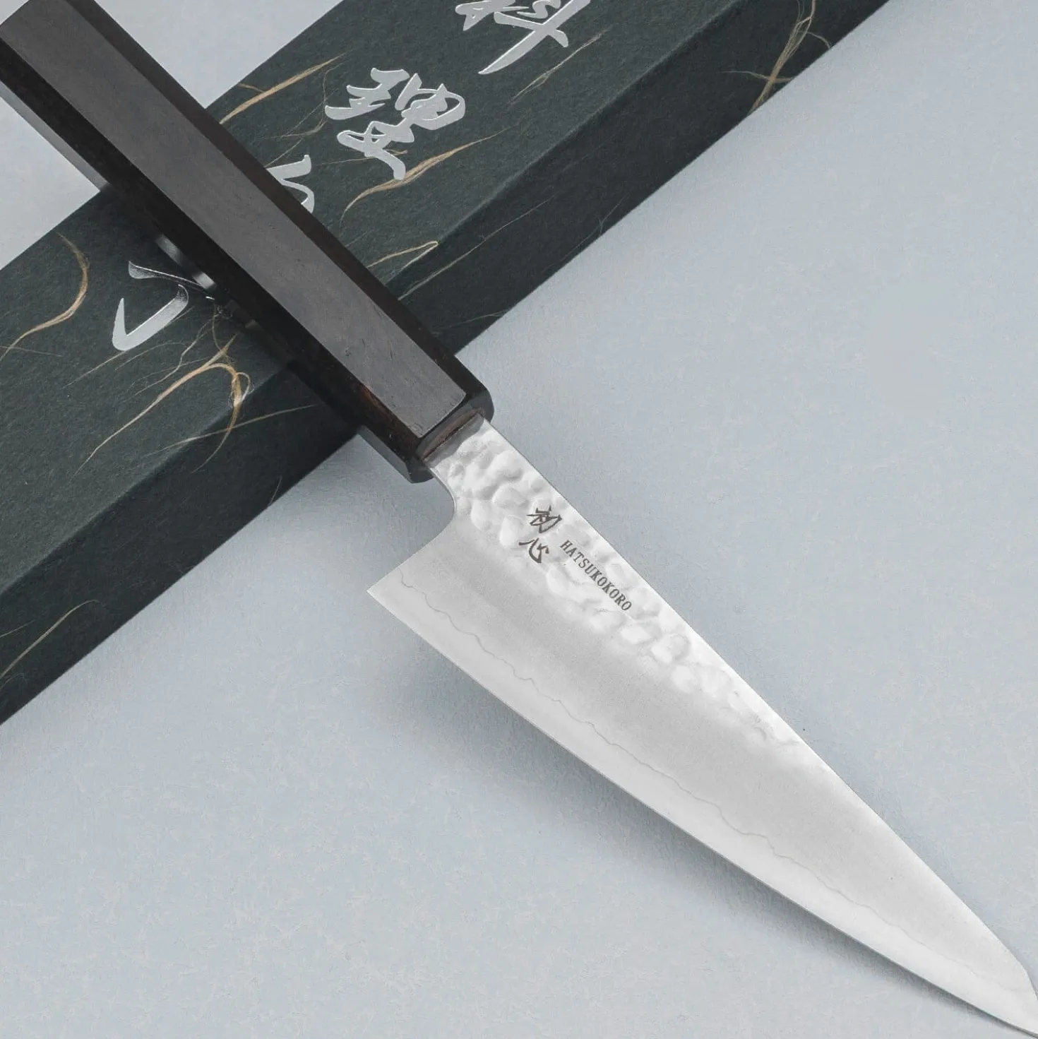 Hatsukokoro Hayabusa Ginsan Tsuchime Honesuki 15 cm