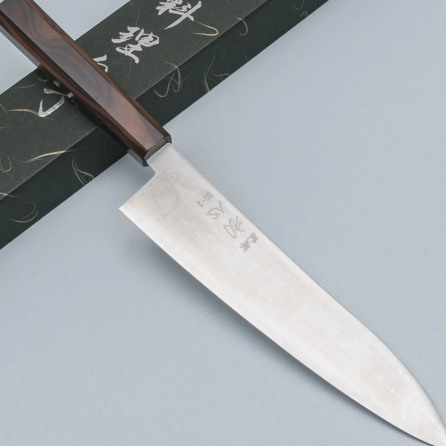 Hatsukokoro Hayabusa SG2 Ebony Gyuto 21 cm