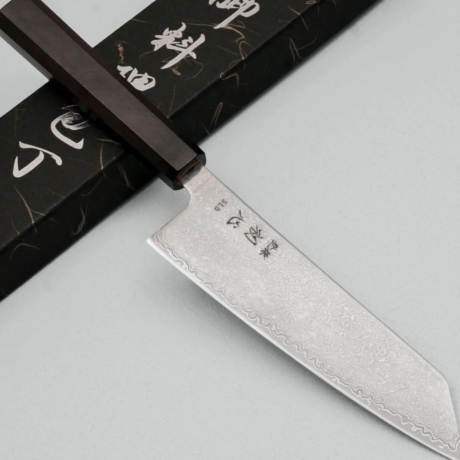Hatsukokoro Hikari SLD Damast Ebony Bunka 17cm
