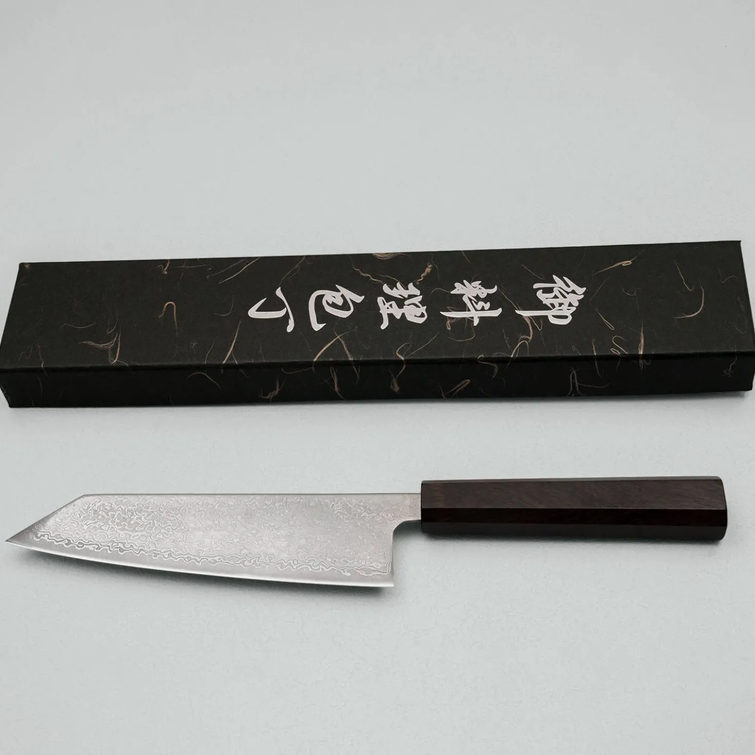 Hatsukokoro Hikari SLD Damast Ebony Bunka 17cm
